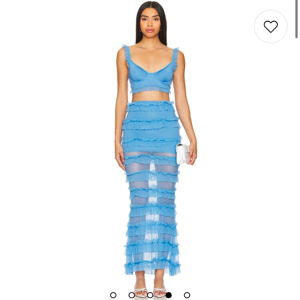 OW Collection Gracie Bustier Top and Maxi Skirt Set